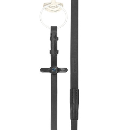 Rubber reins (1/2") with hooks - Stübben | Mors & More