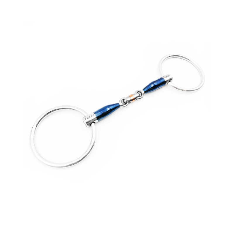 Mors Martin 2 anneaux double brisure bloqué- Fager | Mors & More