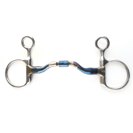 Mors Baucher Ported Barrel avec passage de langue Bombers