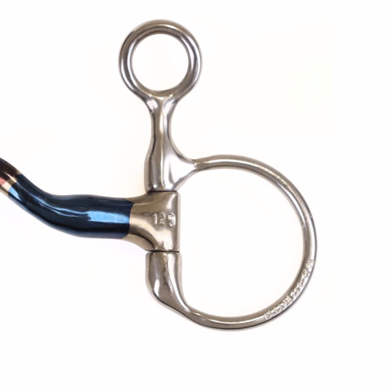 Mors Baucher Ported Barrel avec passage de langue Bombers