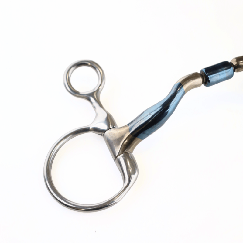 Mors Baucher Ported Barrel avec passage de langue Bombers