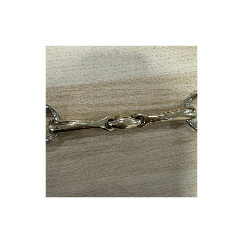 Bradoon Gag small ring bit double jointed used- Jump'in | Mors & More