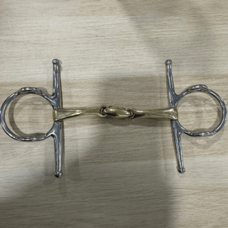 Full cheek gag bit ouble jointed used - Jump'in | Mors & More