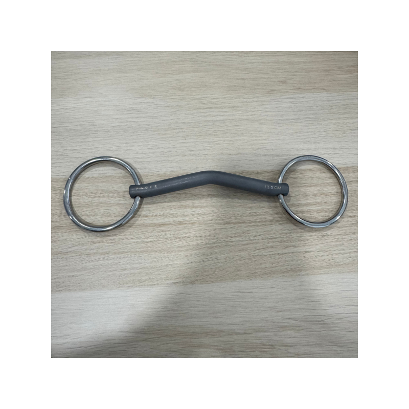 Sara Titanium Loose Rings tongue port used - Fager | Mors & More