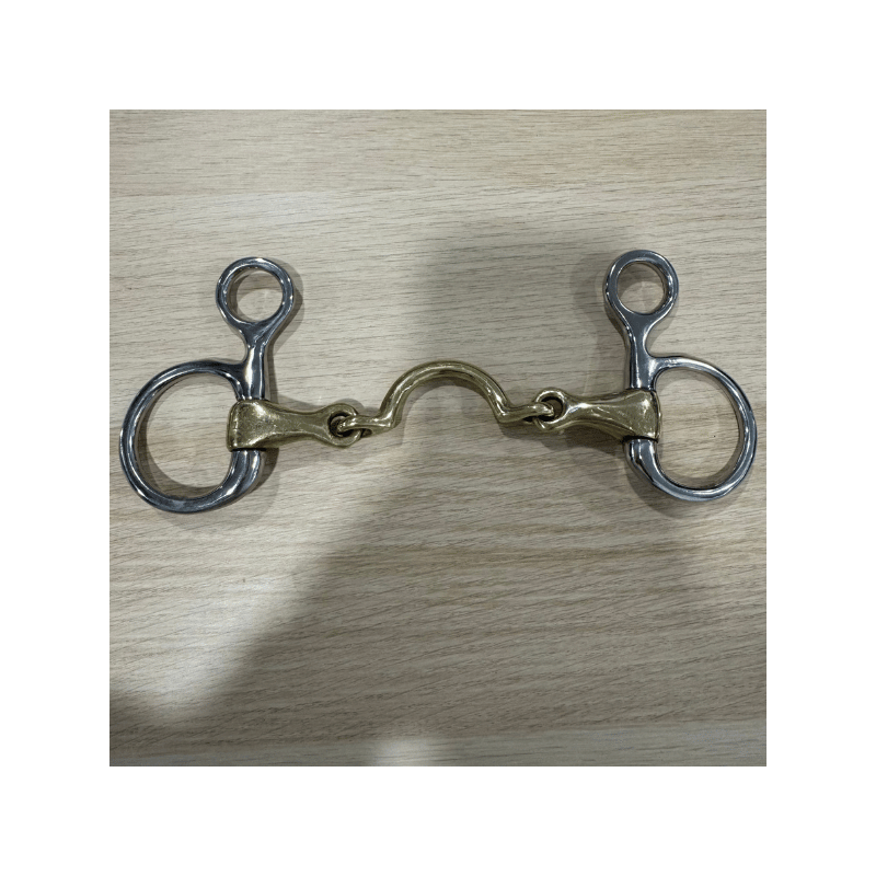 Mors Baucher double brisure à passage de langue d'occasion - Jump'in| Mors & More