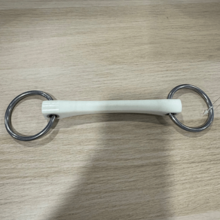 Extra-soft straight snaffle bit with two rings – used – Winderen | Mors & More