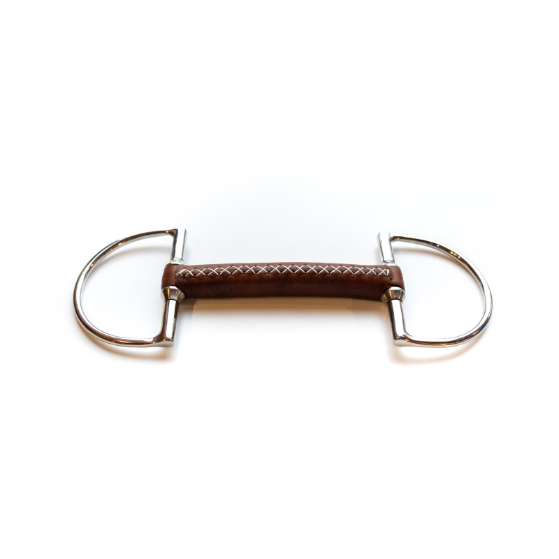Mors verdun droit en cuir rond - Jump'in | M&M