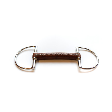 Mors verdun droit en cuir rond - Jump'in | M&M