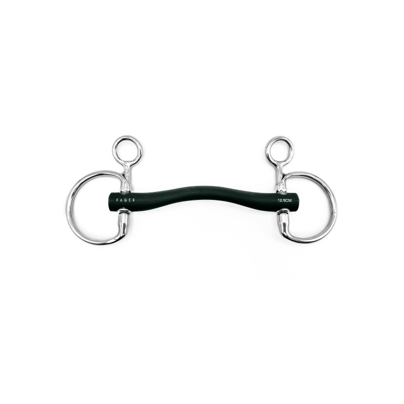 Mors Baucher Andrea droit à passage de langue - Fager | Mors & More