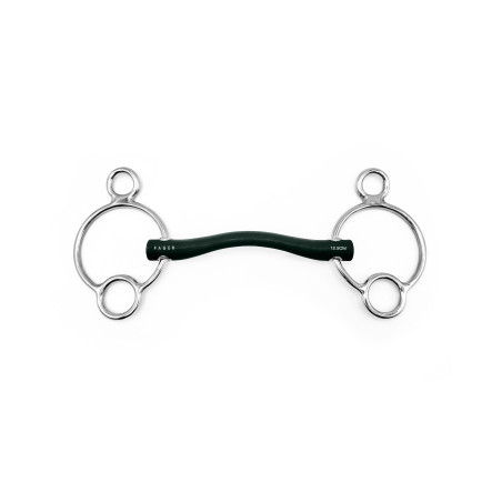 Andrea Rubber bit 2,5 ring - Fager| Mors & More