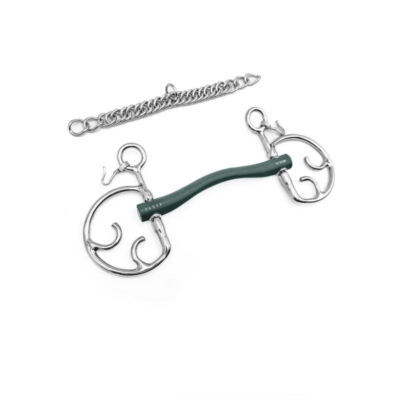 Mors Goyo AgaAndrea droit à passage de langue - Fager | Mors & More