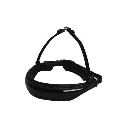 Noseband S3 patent glitter - B2F | Mors & More