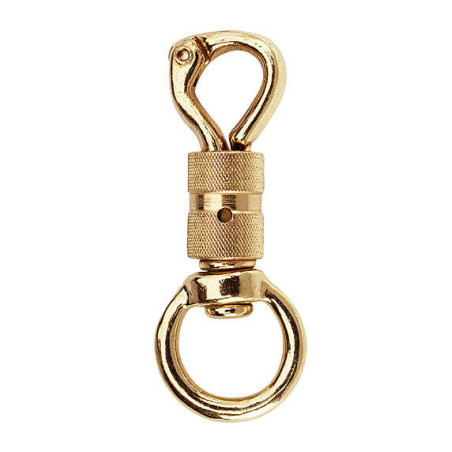 Brass anti-panic snap hook - Feeling | Mors & More