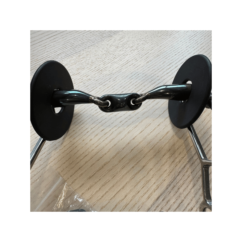 Hackamore combi double jointed short shanks used - Trust | Mors & More