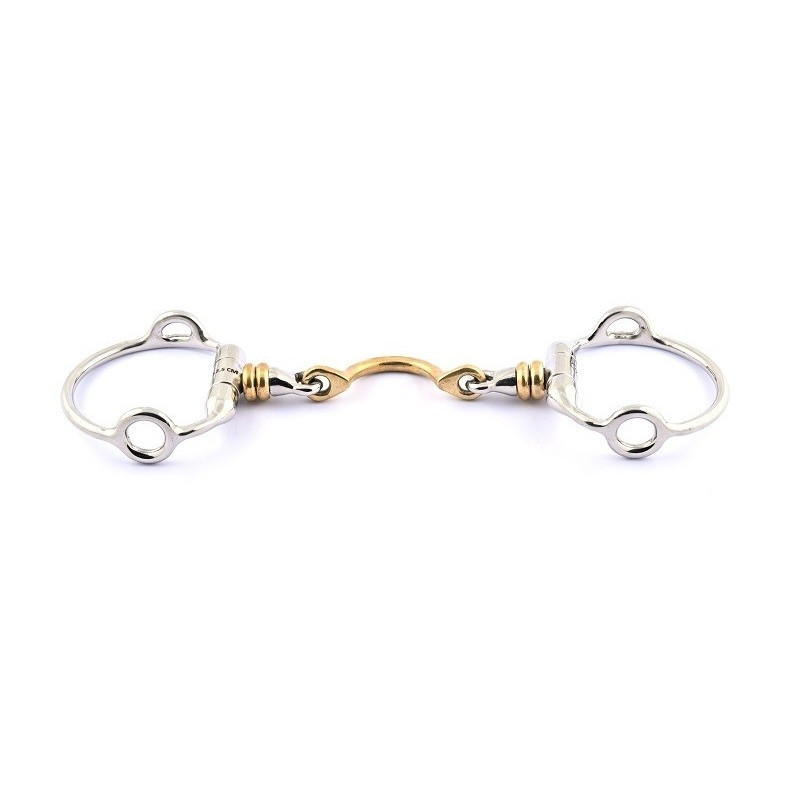 Mors Releveur olives Rouleaux avec passage de langue - Jump'in | Mors & More