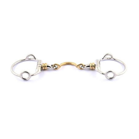 Mors Releveur olives Rouleaux avec passage de langue - Jump'in | Mors & More