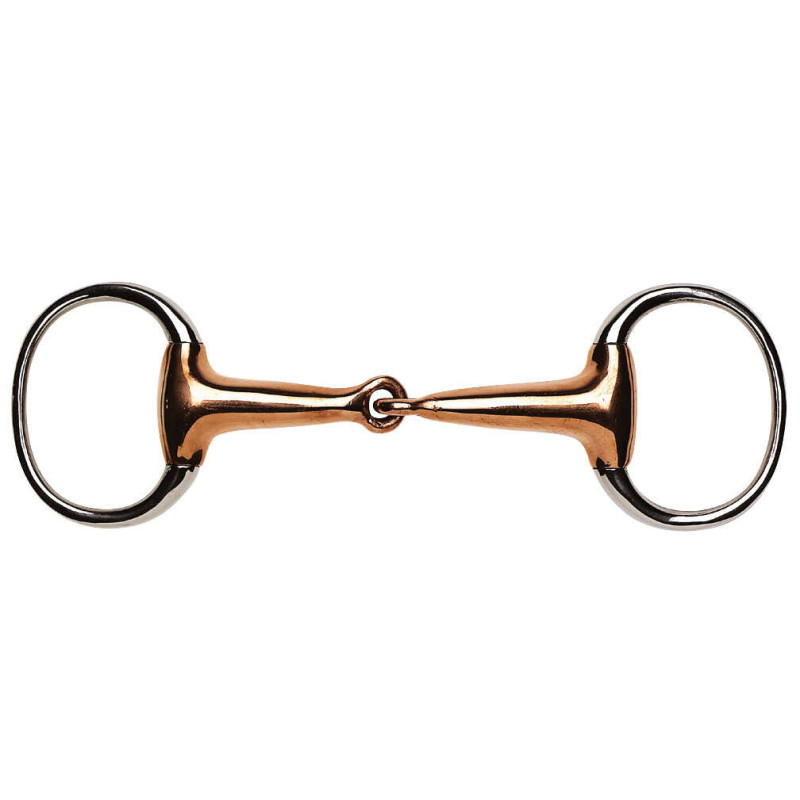 Eggbutt single jointed copper slightly - Feeling| Mors & More