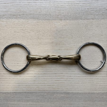 Loose ring single jointed soft contact used - BR | Mors & More