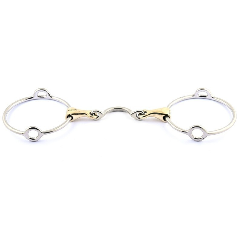 Large ring gag bit with high port loose - Jump'in | Mors & More