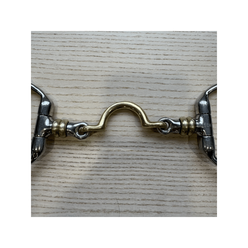 Eggbutt Gag bit with roller and high port used - Jump'in | Mors & More