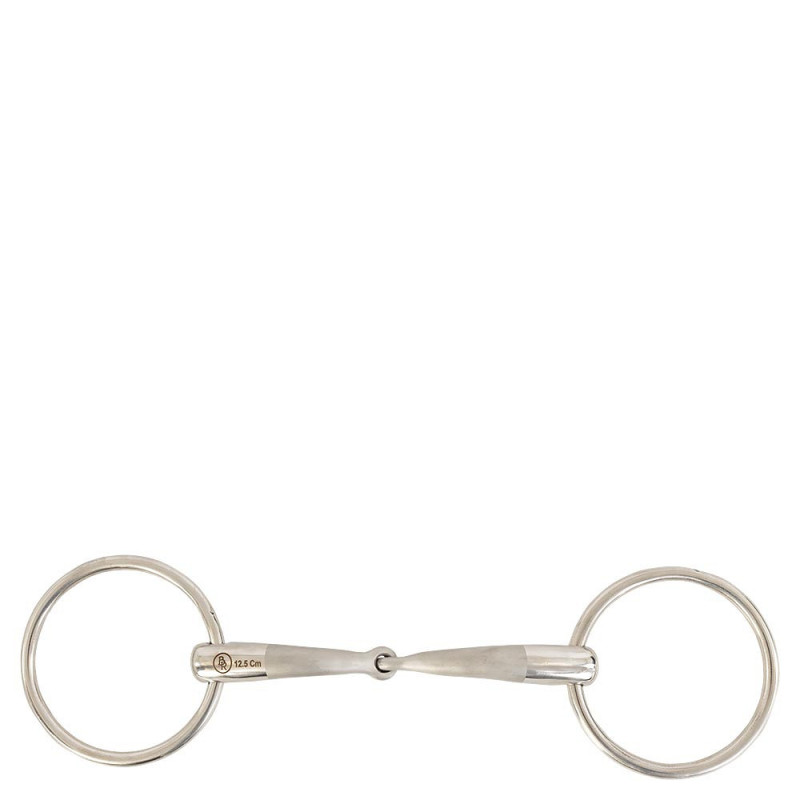 BR Single Jointed Loose Ring Snaffle Satin Sense | Mors & More