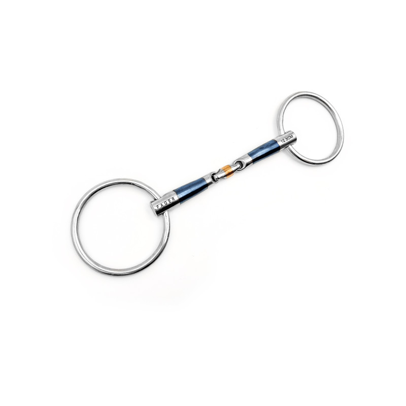 Mors JOHN 2 anneaux double brisure d'occasion - Fager | Mors & More