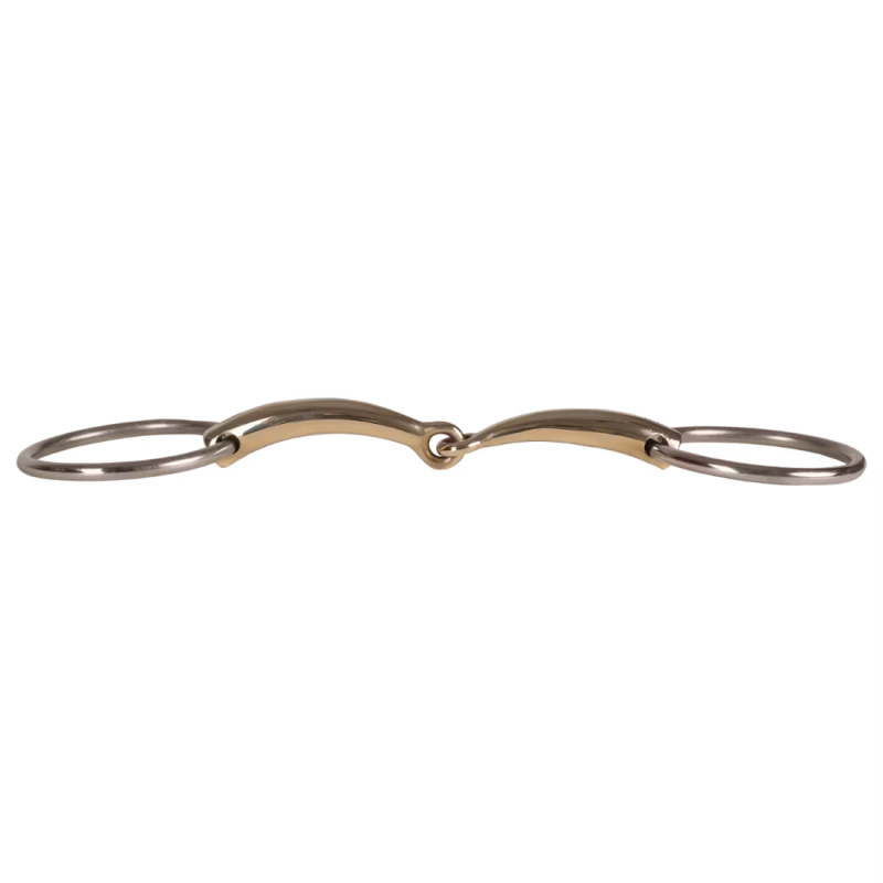 Mors 2 anneaux simple brisure cuivre - Velari