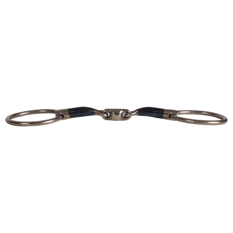 Sweet Iror Snaffle double Jointed Loose Ring - Velari