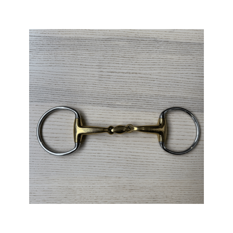 Eggbutt Snaffle Sweet Copper Double Jointed Level 2 used - Stubben