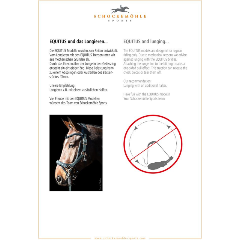 Bridle Equitus Beta - Schockemöhle | Mors & More