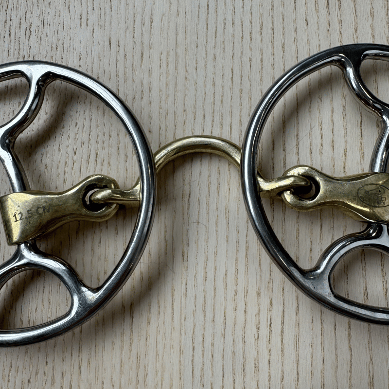 Mors Swivel double brisure avec passage de langue d'occasion - Jump'in