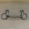 Elite Baucher Eggbutt Bit with Straight Mouthpiece and Roller - METALAB| Mors & More