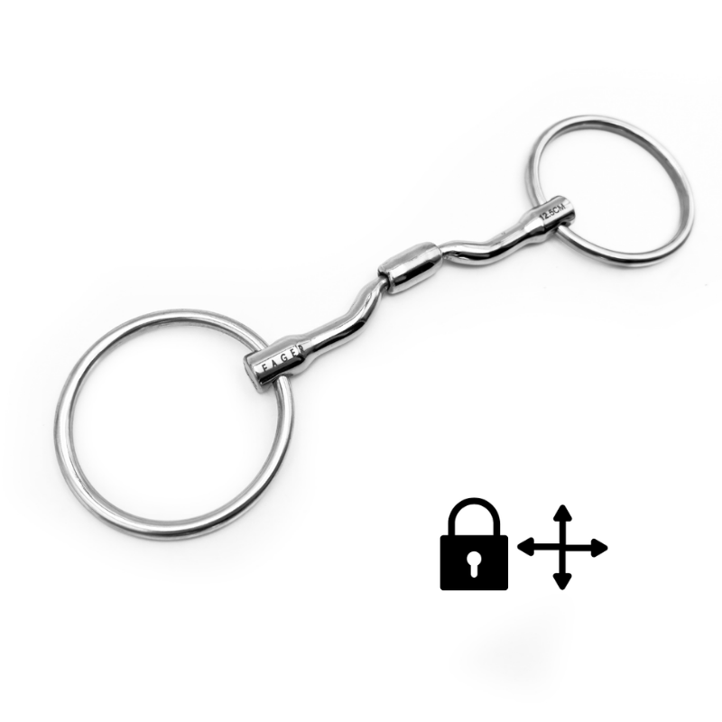 Mors Nova 2 anneaux double brisure bloqué - Fager| M&M