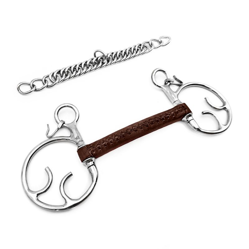 Adam leather bit Kimblehook - Fager