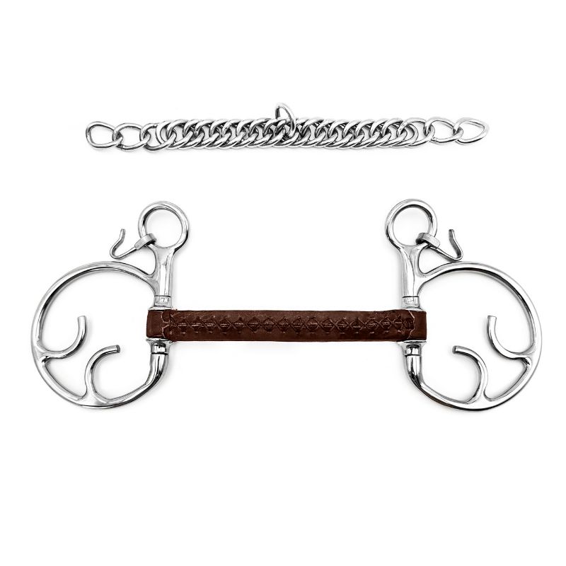 Adam leather bit Kimblehook - Fager