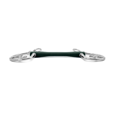Nicole Rubber bit Kimblehook - Fager | Mors & More
