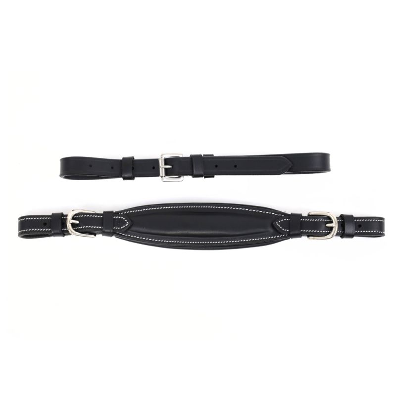 Muserolle pour Hackamore en cuir - HFI