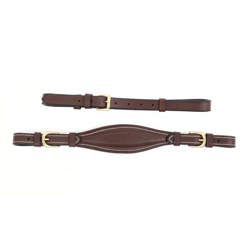 Leather noseband for hackamore - HFI