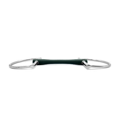 Nicole Rubber bit dee rings - Fager | Mors & More