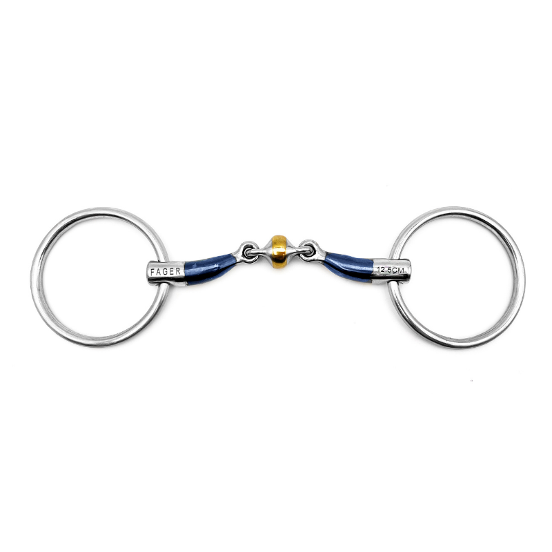 Mors Gabriel 2 anneaux double brisure boule - Fager | M&M