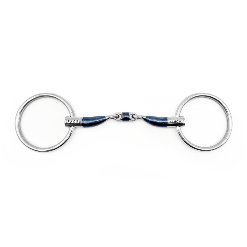 Mors Dylan 2 anneaux double brisure sweet iron - Fager | Mors & More