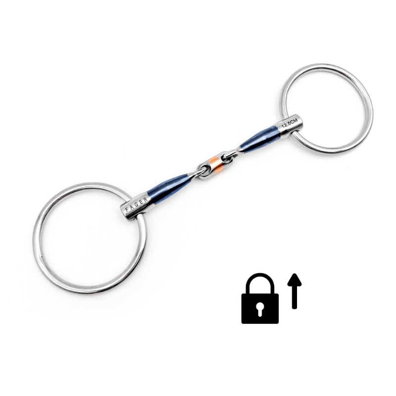 Mors Michael 2 anneaux double brisure - Fager | Mors & More