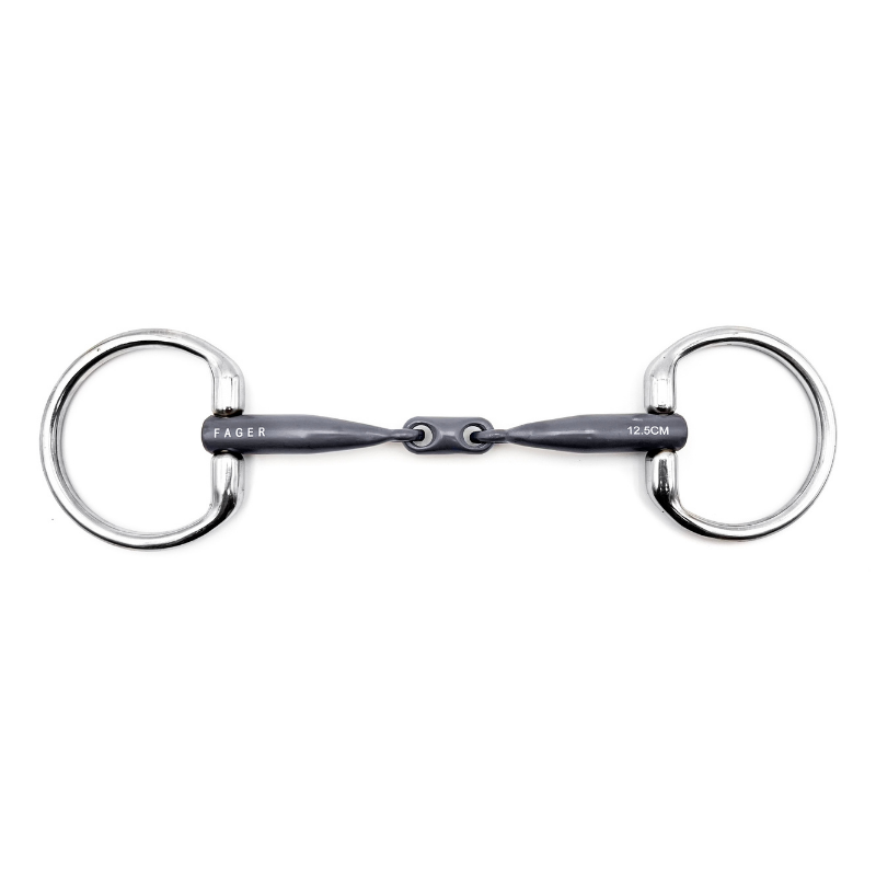 Mors de filet de bride Vendela olives double brisure - Fager | M&M