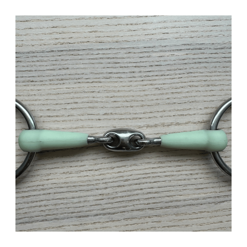 Double Jointed Loose Ring Snaffle Apple Mouth used - BR | Mors & More
