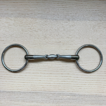Double Jointed Loose Ring Snaffle Satin Sense used - BR | Mors & More
