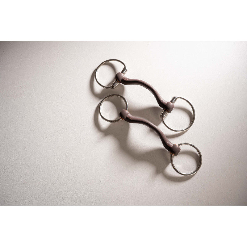 Snaffle Flex with Tongue Port Loose Ring - Velari