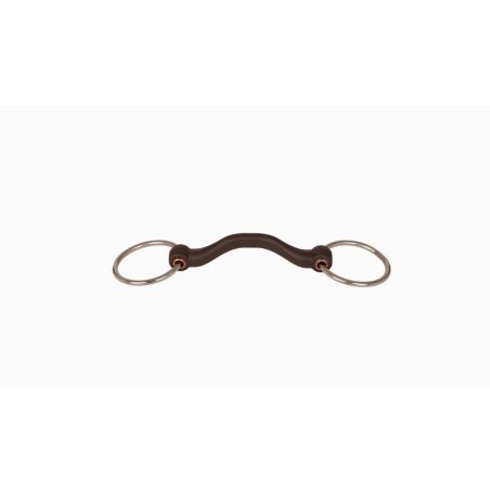 Snaffle Flex with Tongue Port Loose Ring - Velari