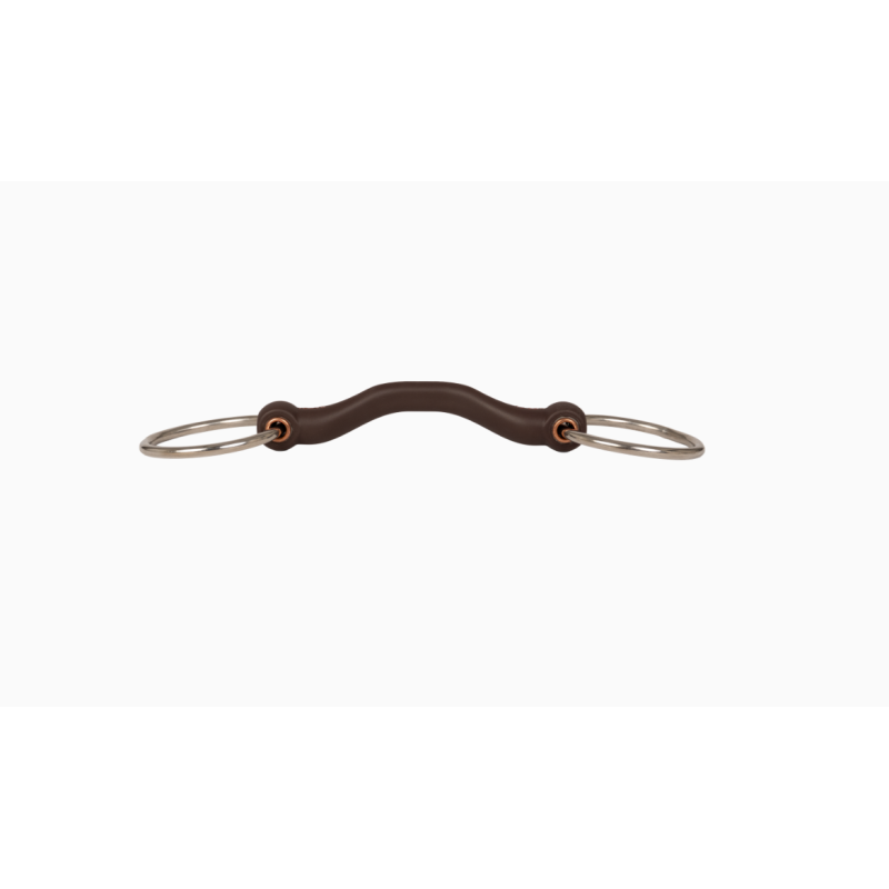 Snaffle Flex with Tongue Port Loose Ring - Velari