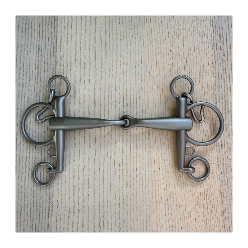 Pelham single jointed anatomic Titanium used- Lorenzini | Mors & More