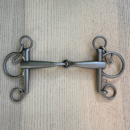 Pelham single jointed anatomic Titanium used- Lorenzini | Mors & More